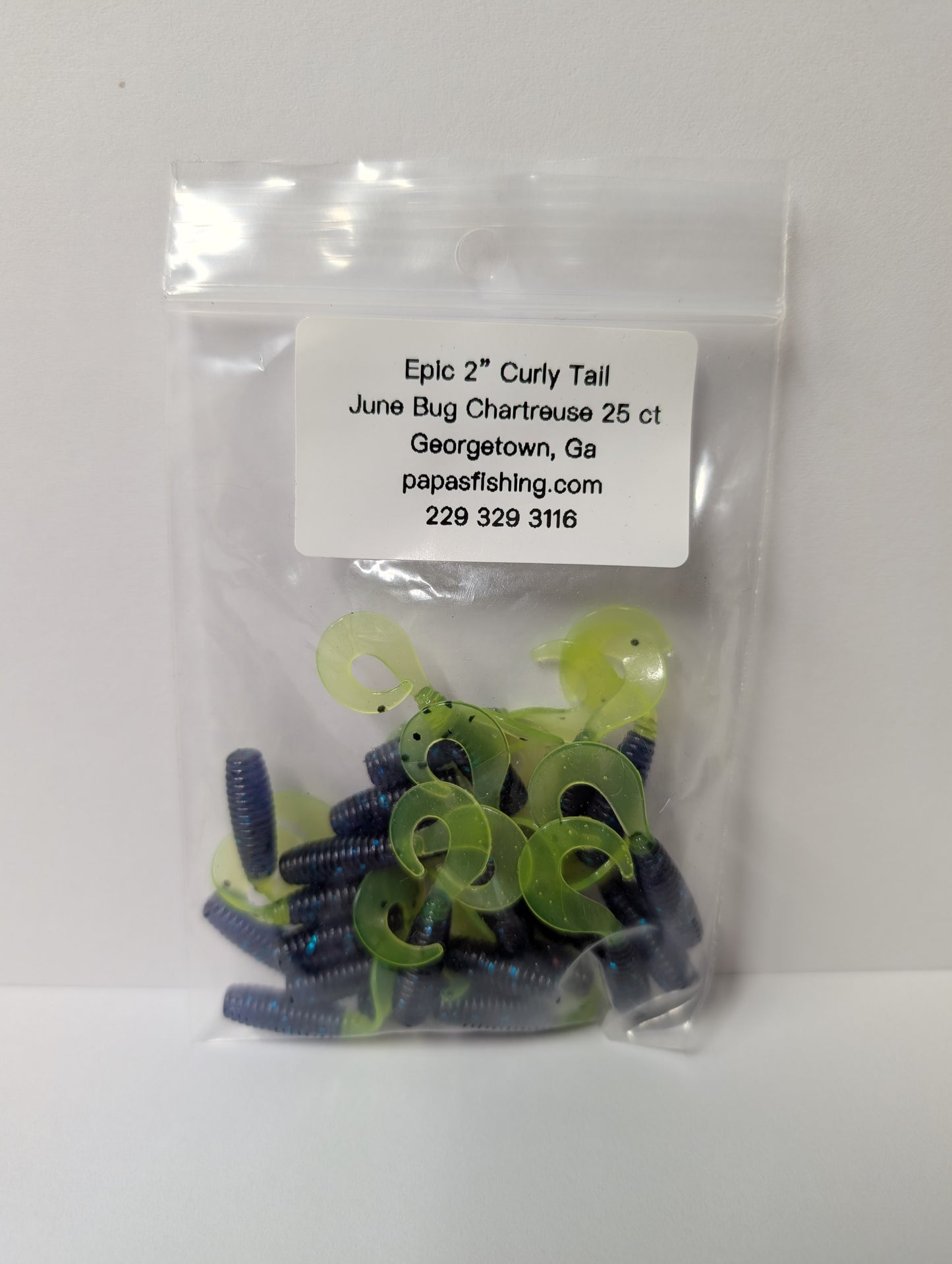 Papa’s Fishing Epic 2” Curly Tail