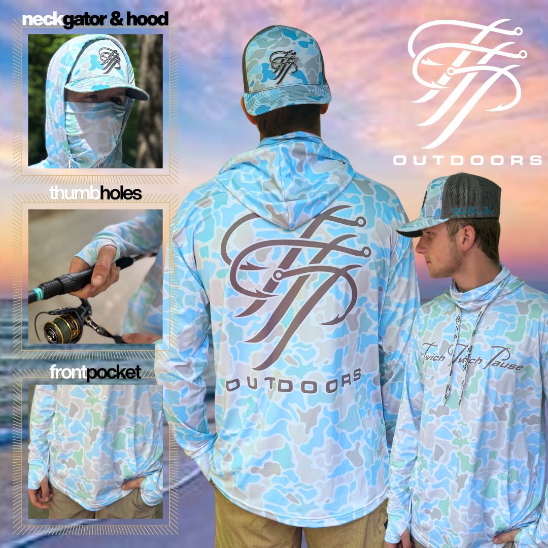 Coastal Camo Hoodie