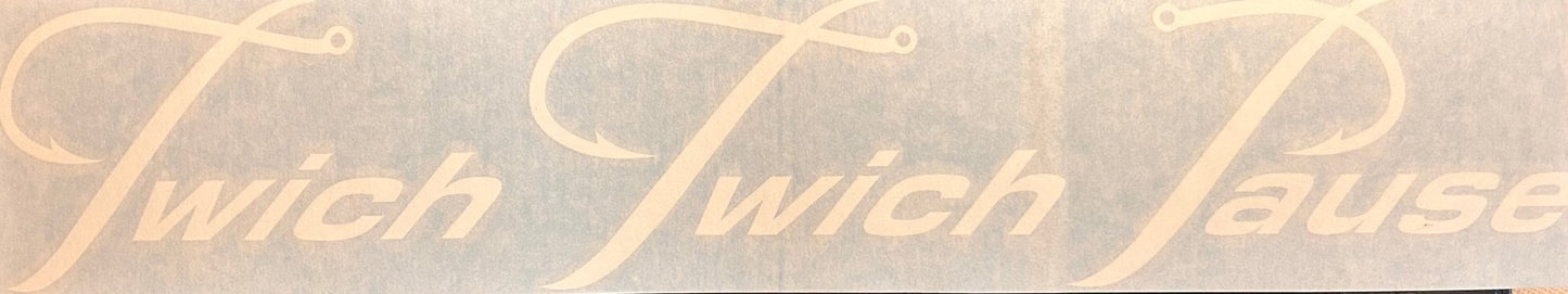 Large Twich Twich Pause Decal