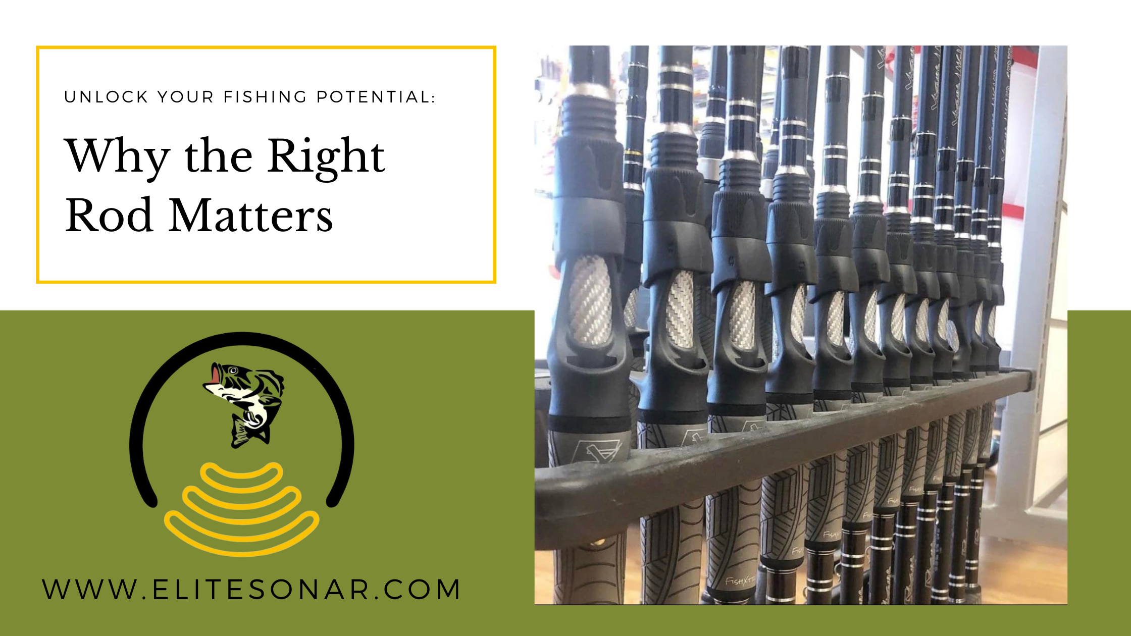 Unlock Your Fishing Potential: Why the Right Rod Matters – Elite Sonar