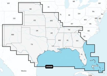 GARMIN Navionics+ U.S. South, Navionics+ microSD/SD card