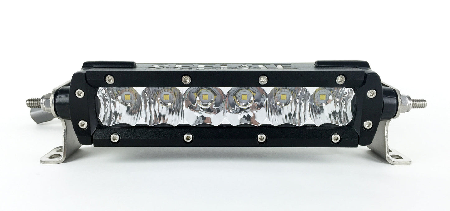 6" Single Row LED Light Bar