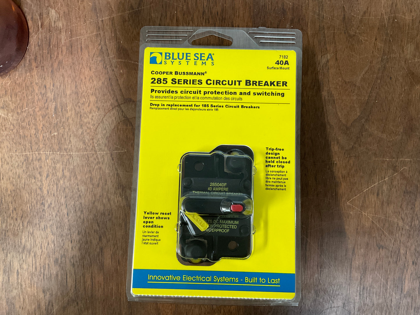 Blue Sea Circuit Breaker Surface Mount 285 Series