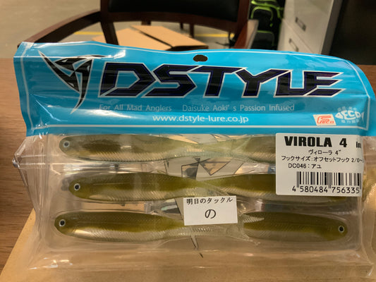 🎯 DSTYLE Virola 4" – Precision Finesse for Clear Water Conditions
