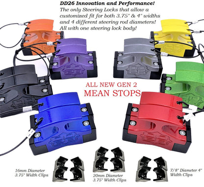 Hydraulic Steering Locks DD26 Fishing Gen 2 Mean Stops