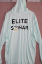 Elite Sonar Long Sleeve Mint Green Hooded Shirt