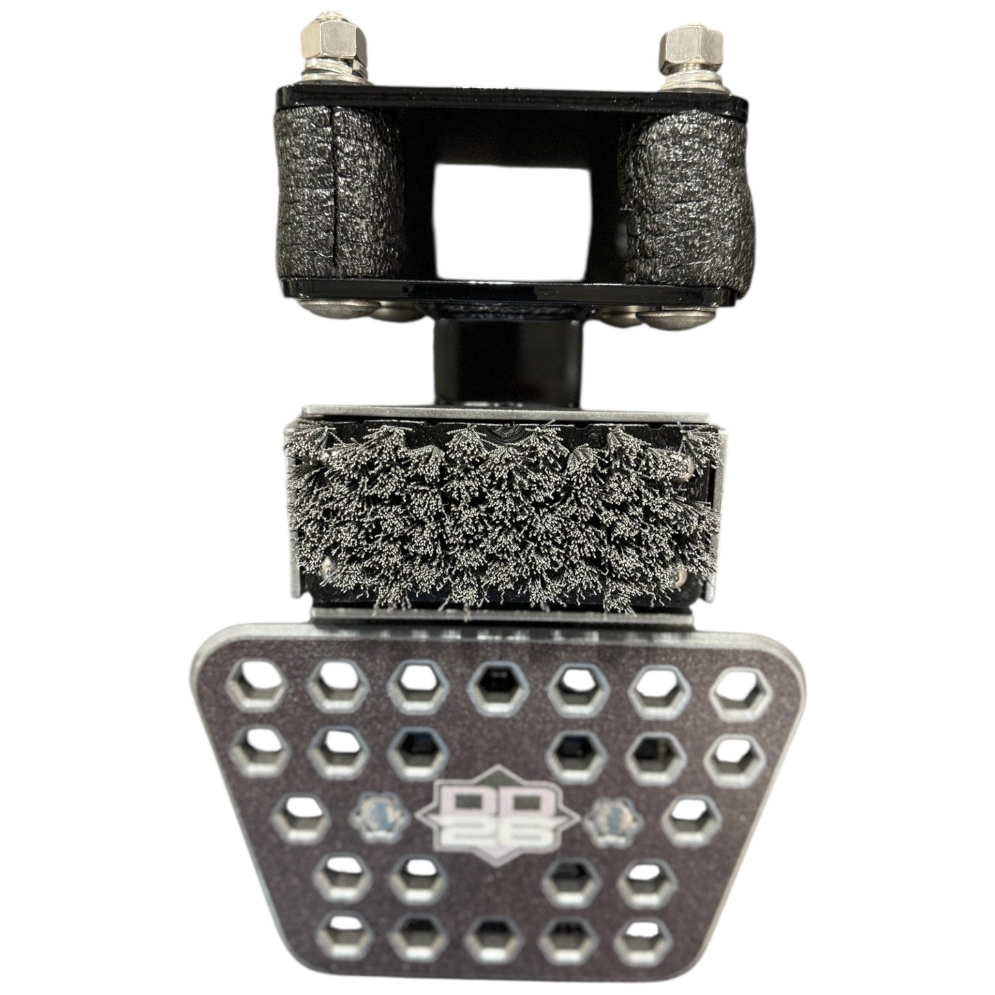 DD26 Fishing Access Step STANDARD with Kick Brush