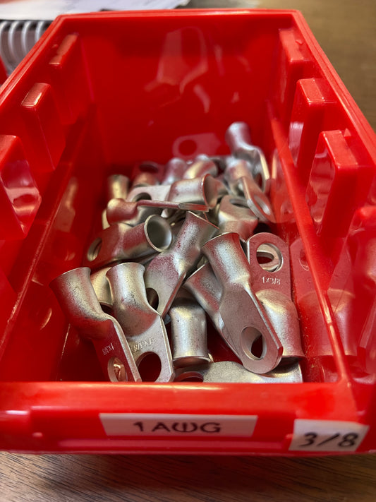 1 Awg-3/8 Ring Marine Grade Lugs
