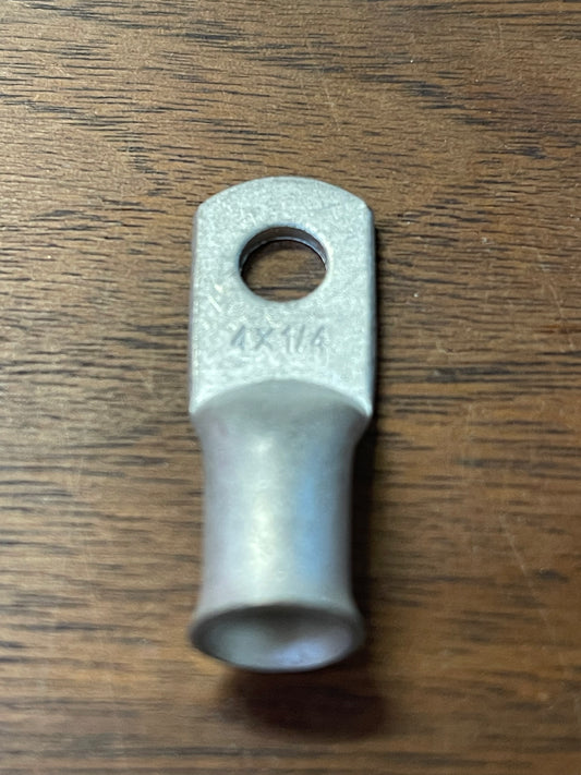 4 AWG – 1/4″ Ring Marine Grade Copper Wire Lugs