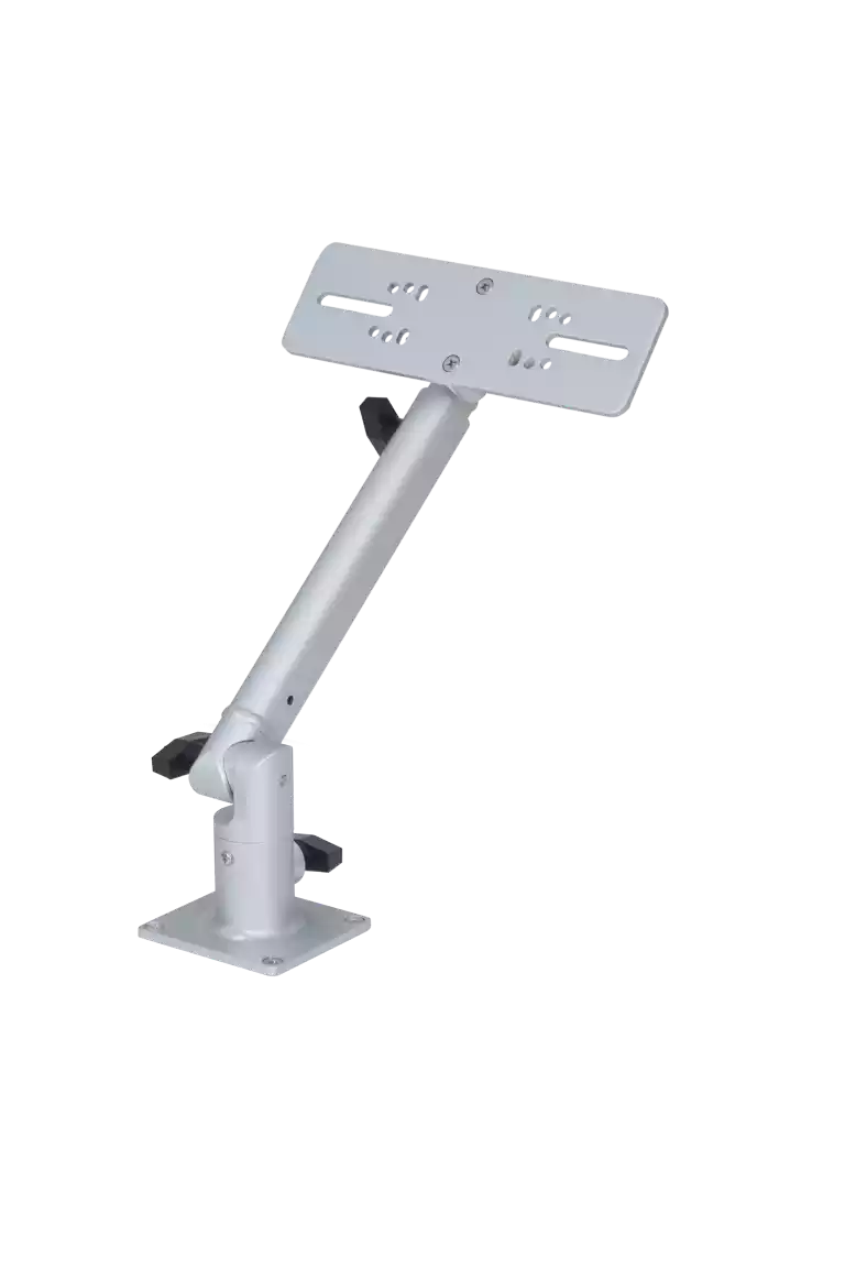 Single Monitor Mount – Silver