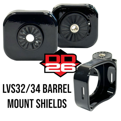 DD26 Fishing Garmin LVS32 and LVS34 Barrel Mount Shields