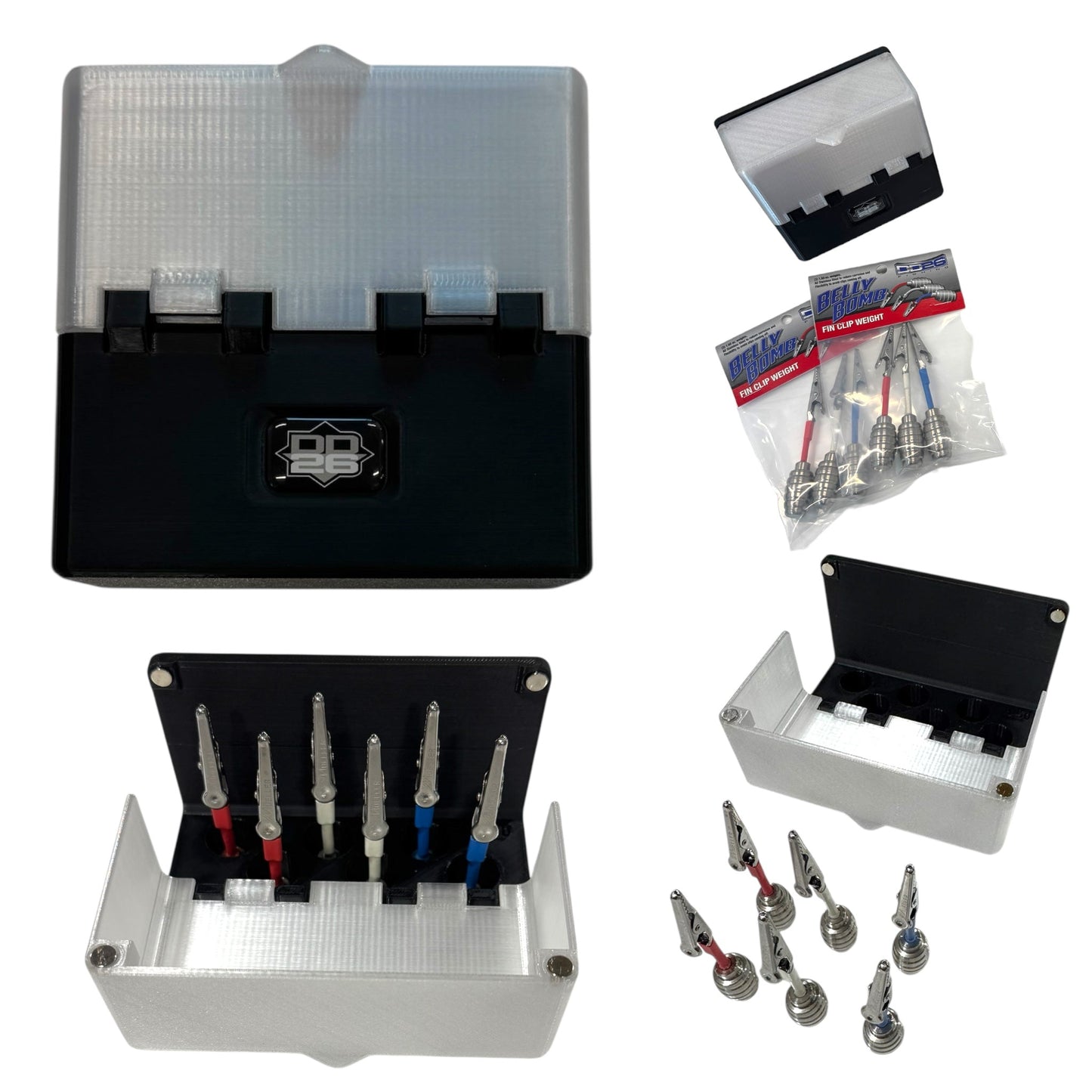 Belly Bomb Fin Clip Caddy (Case only)