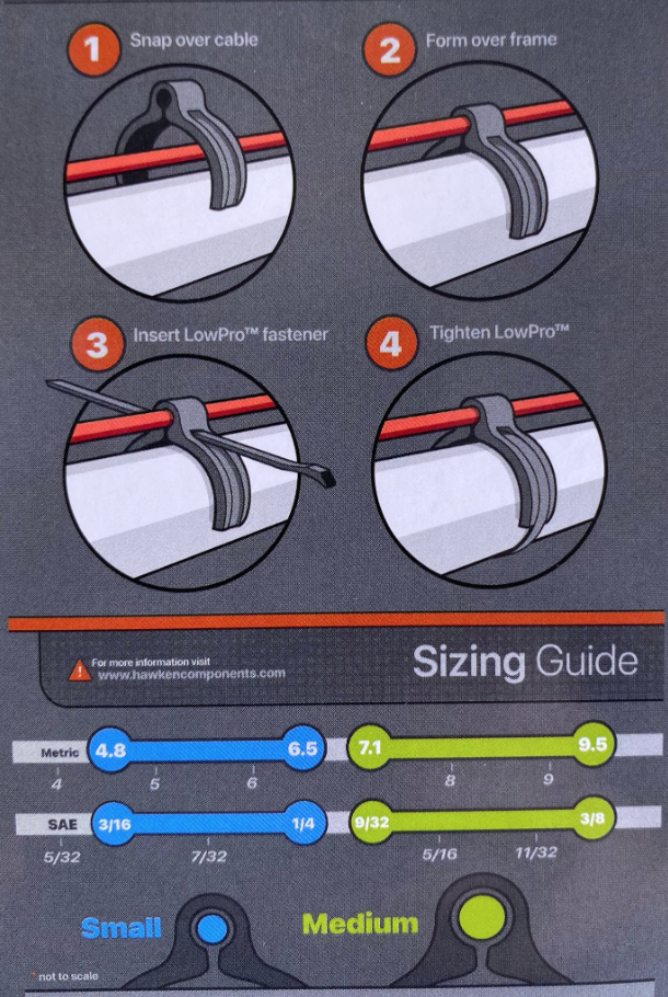 DD26 Fishing FLEXROUTE CABLE CLAMP KIT