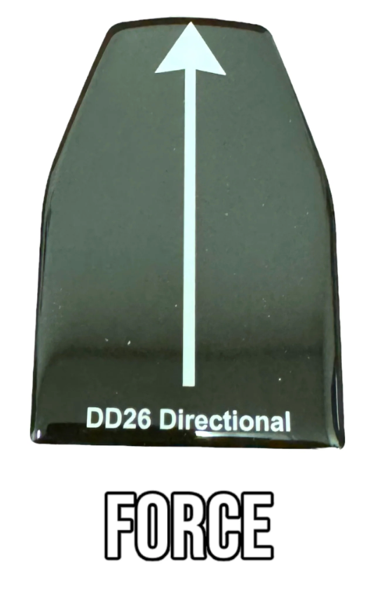 DD26 Directional Indicator Decal for your Trolling motor and Transducer