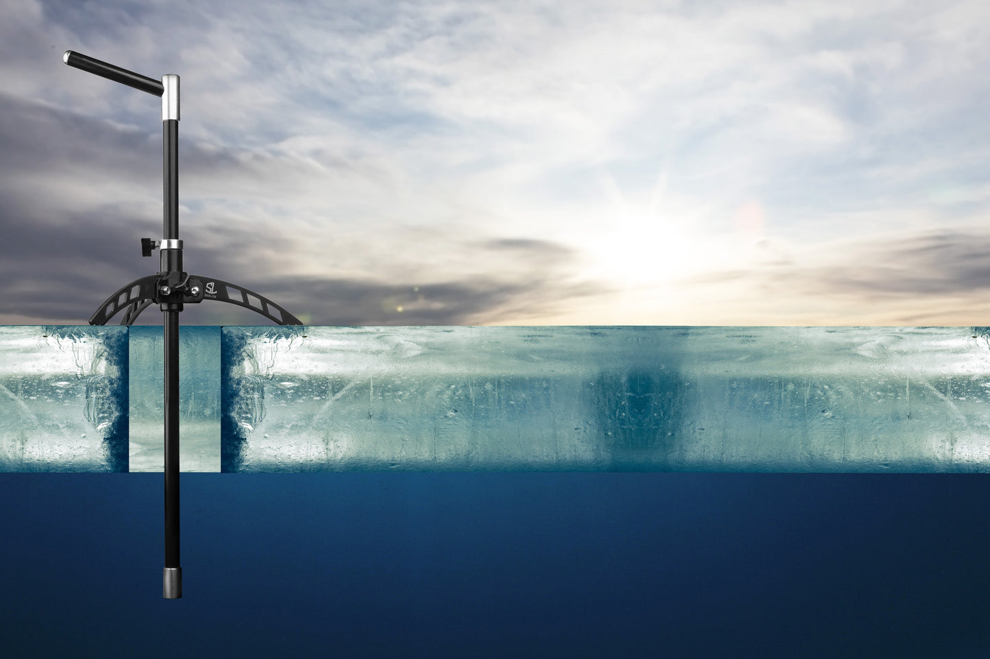 SeeFish Ice Fishing Transducer Pole