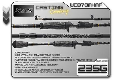 WCB70MHMF 7'0" Medium Hvy Mod-Fast **Cranking**