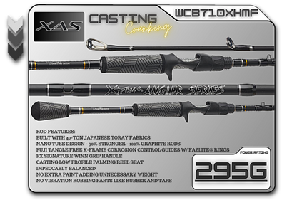 WCB710XHMF 7'10" Xtra-Hvy Mod-Fast **Cranking**