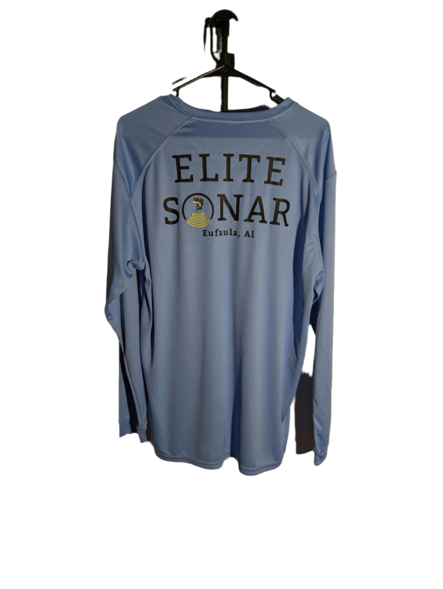 Elite Sonar Long-Sleeve Blue Shirt