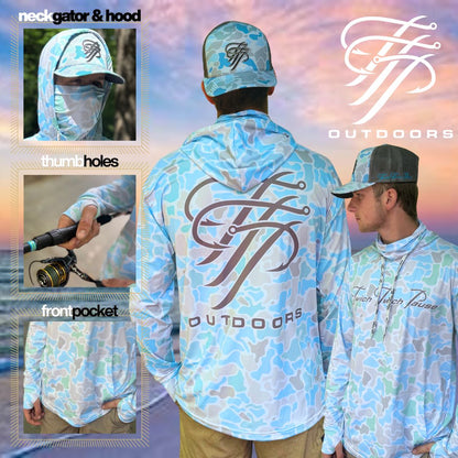 Coastal Camo Hoodie