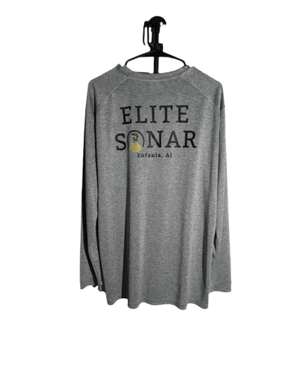 Elite Sonar Long-Sleeve Gray Shirt