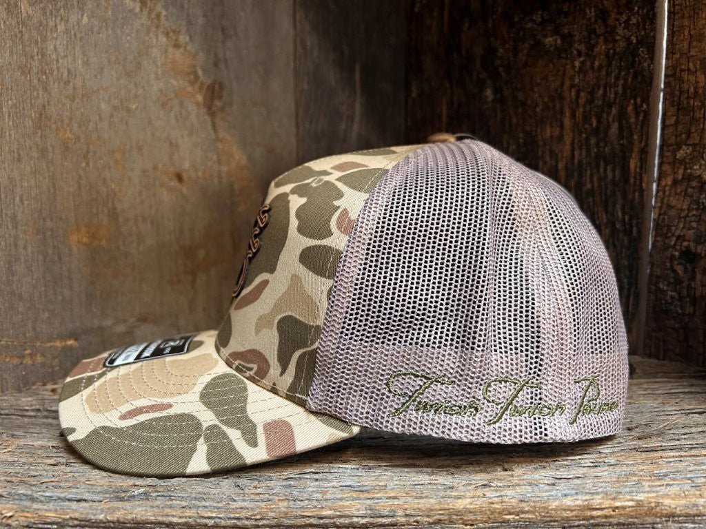 HARVEST DUCK CAMO - LEATHER