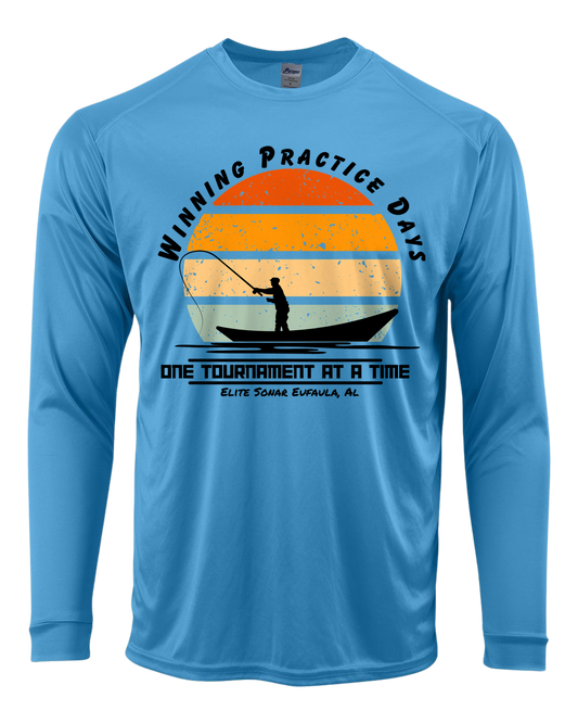 Winning Practice Day Elite Sonar Long Sleeve Fishing Shirt