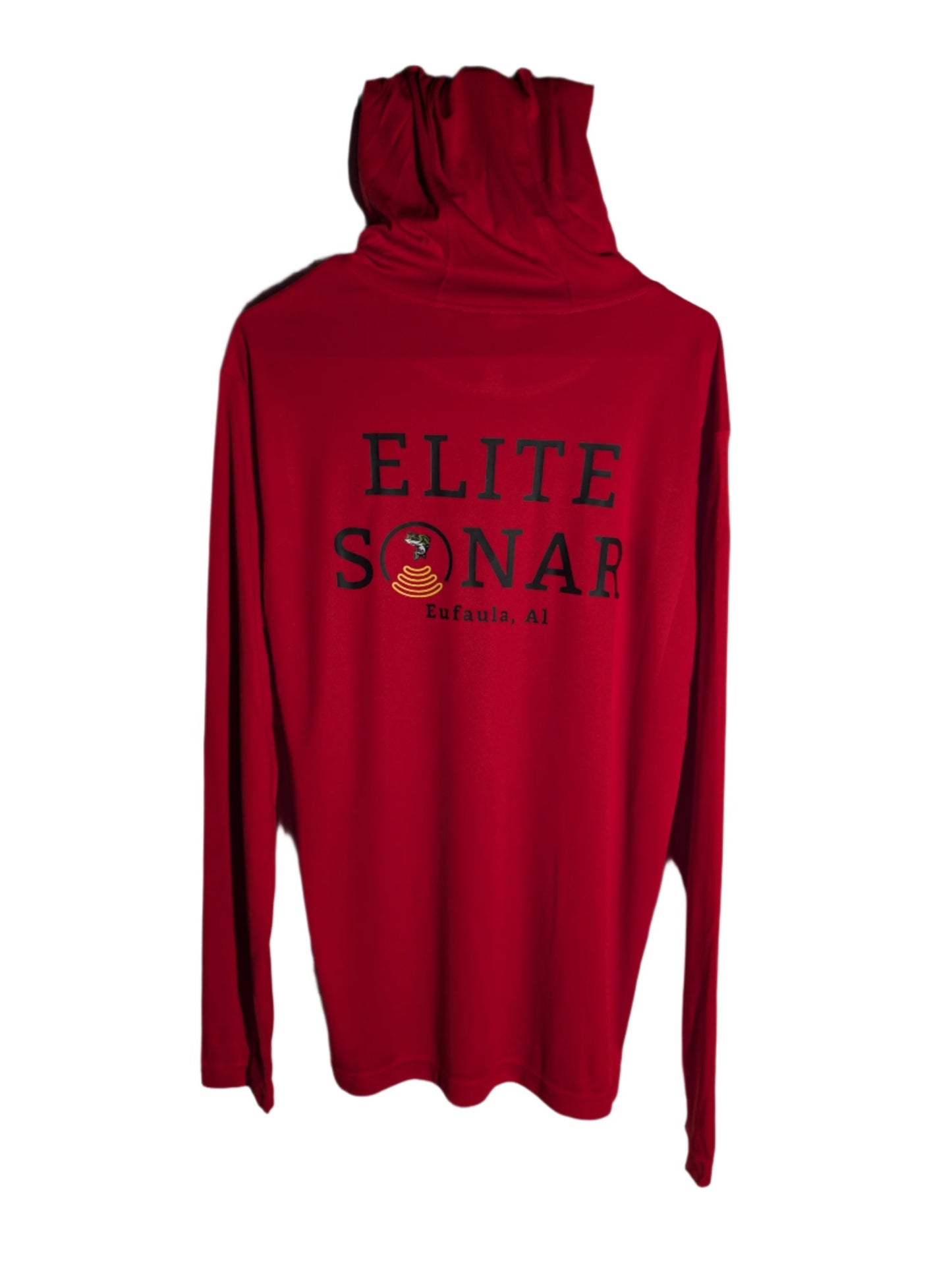 Elite Sonar Red Long-Sleeve w/ Hood