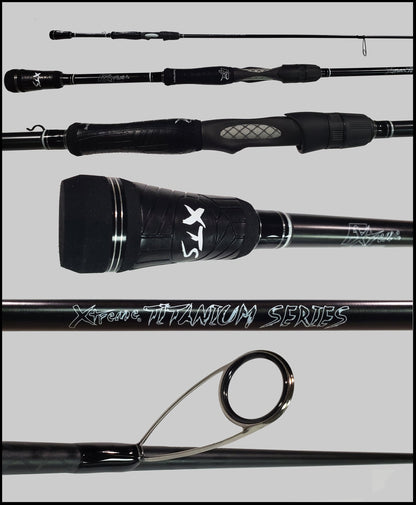 WTISJ70MF   7'0" Medium Fast Spinning Rod  **TITANIUM SERIES**