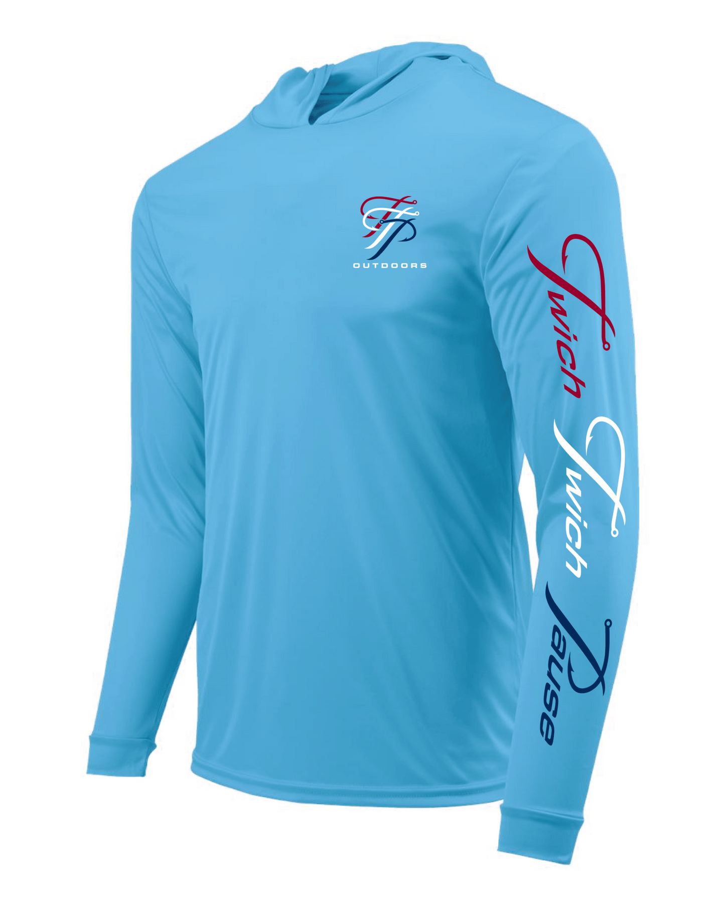 TTP BACK/SLEVE BIMINI BLUE HOODIE