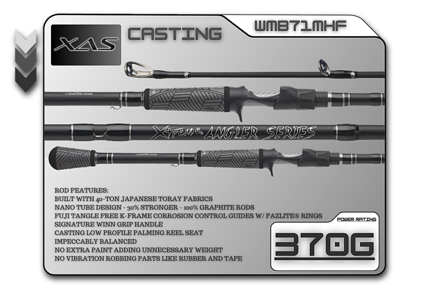 WMB71MHF 7'1" Medium Heavy Fast